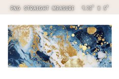 Abstract Marble Watercolor 16oz Libby Glass Can Wrap Product Image 2