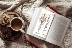 Pastel Heart Sword Bookmark Set | Medieval Fantasy Romance Product Image 6