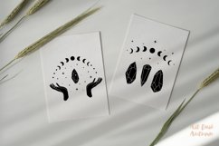 Moon svg bundle, Mystical svg, Celestial svg, Witchy svg, Product Image 5