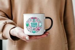 Personalized Nurse Sublimation Design, Your Text Medical Product Image 6