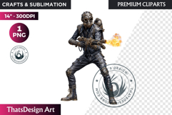 Slasher Movie Villains Horror Character Clipart Fantasy PNG Product Image 1