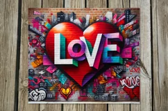 Valentine Inscription | 4 love Skinny tumbler designs PL2 Product Image 2