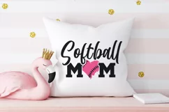 Softball mom svg, softball shirt svg, softball svg Product Image 5