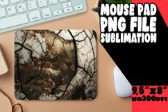 Vibrant Geode Agate Glitter Mouse Pads Product Image 1