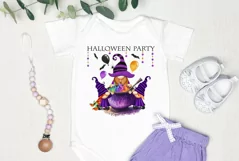 A family of dwarf witches for Halloween, Halloween gnome Product Image 4