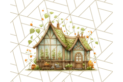 Cozy Cabin Critters Clipart PNG, Fall Animal Png Product Image 2