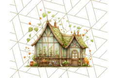 Cozy Cabin Critters Clipart PNG, Fall Animal Png Product Image 2