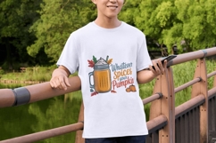 Pumpkin Spice Vibes Cozy Autumn Quotes PNG Pack Product Image 6