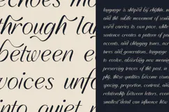 Lovel Refined Romantic Script Font Product Image 6