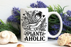 Plantaholic Svg, Plant Lover Svg, Funny Gardener Svg. Product Image 7