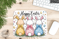Happy Easter PNG - Easter Mouse Pad Design Product Image 1
