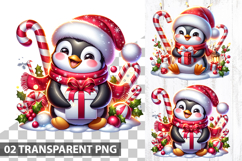 Christmas Sublimation Clipart Bundle - Christmas PNG files Product Image 7