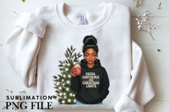 Christmas motivational women png design for T-shirts Product Image 3