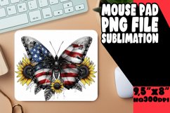 Liberty&#039;s Wingspan: American Flag Sublimation Pad Product Image 1