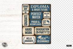 Graduation Signs PNG - Graduation Clipart Product Image 1