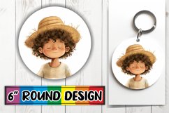 Boho Circle &amp; Keychain Product Image 1