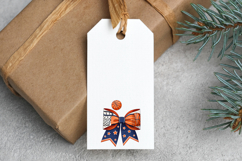 Basketball Mom Coquette Bow Clipart, basketball mom bow Product Image 5