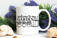 Welcome To My Garden Svg, Plant Lover Svg, Plant Mom Svg. Product Image 7