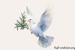 Antique Religiou Easter Clipart Bundle PNG Product Image 10
