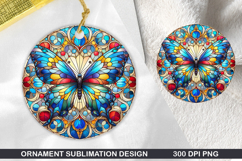 Animals Stained Glass Ornament Bundle, 30 High-Quality PNG Product Image 4