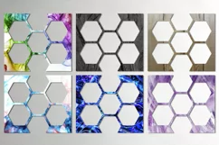 Honeycomb phototemplate | 30 Skinny Tumbler designs, PNG Product Image 6