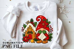 Christmas gnome png design for T-shirts Product Image 3
