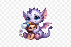 Baby Dragon Sublimation Clipart Product Image 3