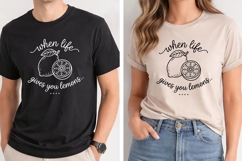 When Life Gives You Lemons SVG | Lemon Citrus Quote PNG Product Image 6