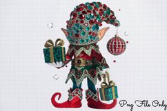 Faux Rhinestones Christmas Sublimation PNG Product Image 1