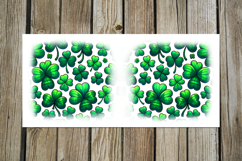St. Patrick's day clover | 4 green Mug sublimation designs P Product Image 2