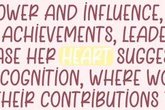 Ruffle Heart - Handwritten Font Product Image 6