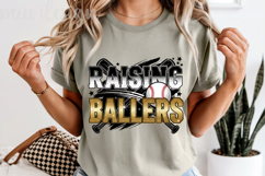 Raising Ballers PNG, Sports Mom Sublimation Product Image 5