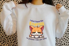 Sarcastic Quote T-Shirt Design Product Image 5