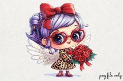 Cupid Anti Valentines Day Clipart PNG Product Image 1