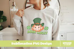 Happy St Patrick's Day PNG DTF Irish Lucky Leprechaun Beer Product Image 2