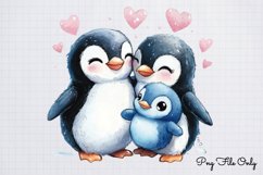 Cute Valentine Kawaii Clipart PNG Product Image 1