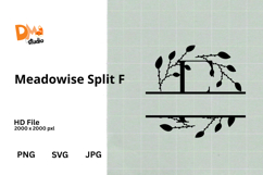 Meadowise Split Monogram Product Image 1