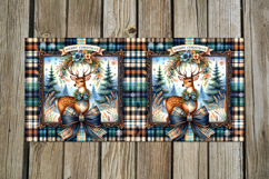 Christmas deer | 4 vintage Sublimation Mug design PLUS2 Product Image 2