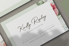 beautiful wedding card invitation set with peonies flower Product Image 6