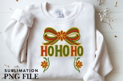 Ho ho ho png design for T-shirts Product Image 3