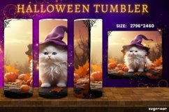 Halloween Cats Tumbler Wrap Bundle | 20 Oz | Sublimation Product Image 7