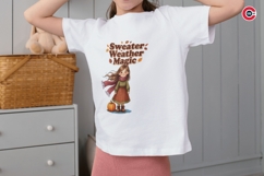 Golden Harvest Autumn Fairy Clipart Bundle Product Image 6