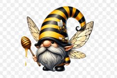Bee Gnome Sublimation Clipart Product Image 2