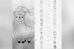 100 Procreate Christmas Animal Stamp Brushes Product Image 7