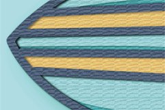 surfer svg 3d multilayer / surfer 3D mandala Product Image 9