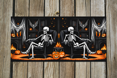 Retro Halloween | 4 Vintage Sublimation Mug designs PLUS2 Product Image 2