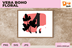 Veranique Boho Floral Monogram Product Image 1