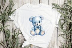 Blue Pastel Nursery Sublimation Clipart Product Image 2