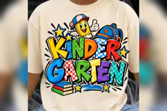 Kindergarten School PNG, Colorful Back to School Pencil Desi Product Image 3