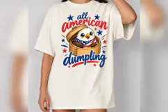 All American Dumpling Eagle PNG, Cute Patriotic Bald Eagle Product Image 3